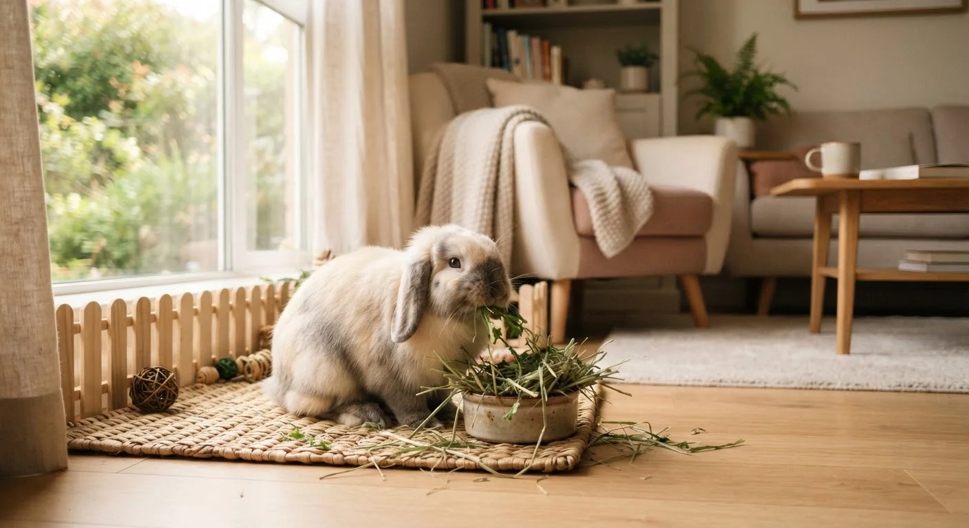 A Rabbit's Daily Routine: Diet, Exercise, and Social Time Explained