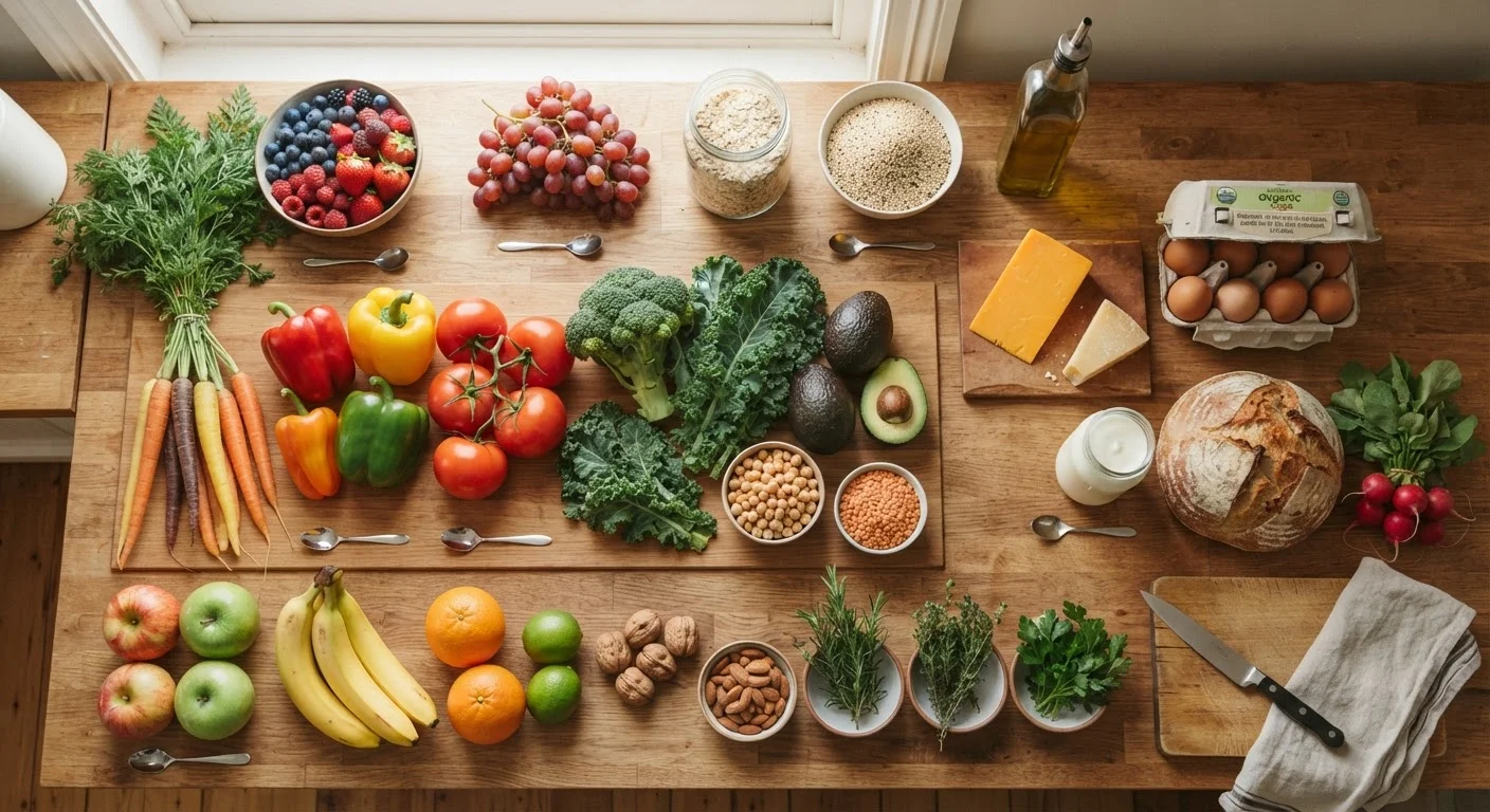 Building a Weekly Grocery List Around Nutritional Balance