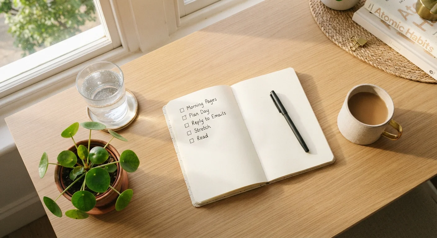 Daily Habit Starter Checklist for Total Beginners