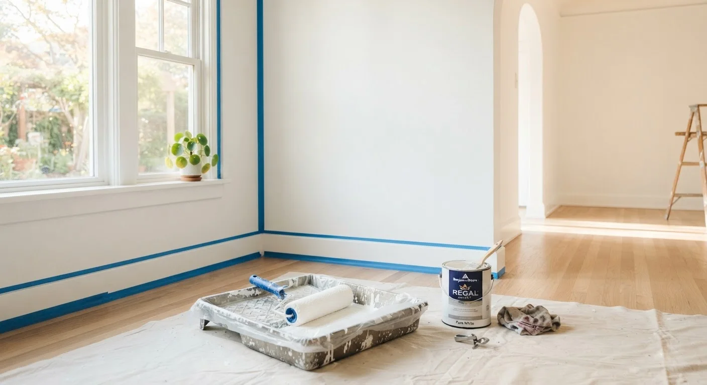 Painting Interior Walls Without the Common Beginner Frustrations
