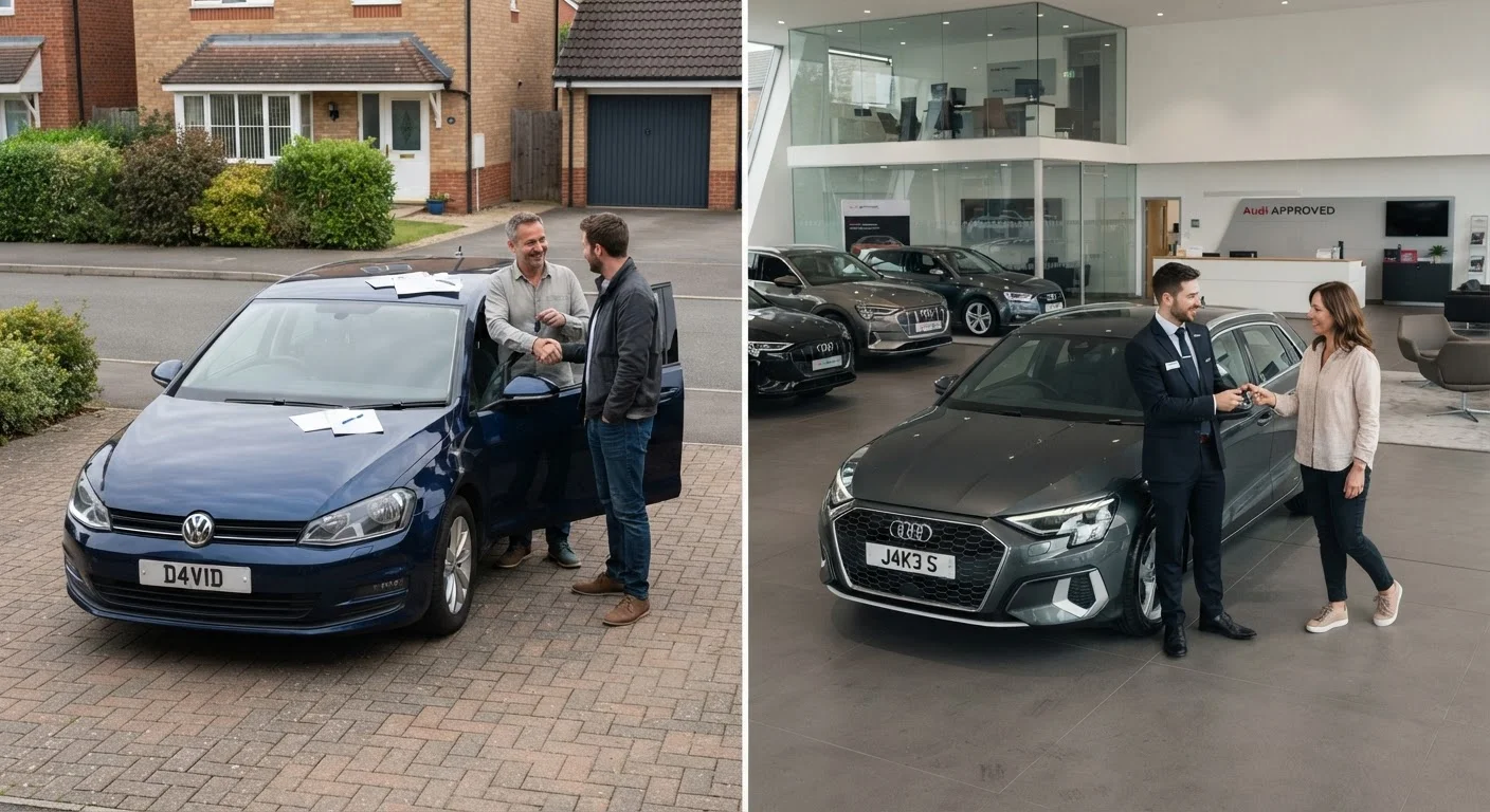Private Sale vs. Dealership: What Changes for the Buyer