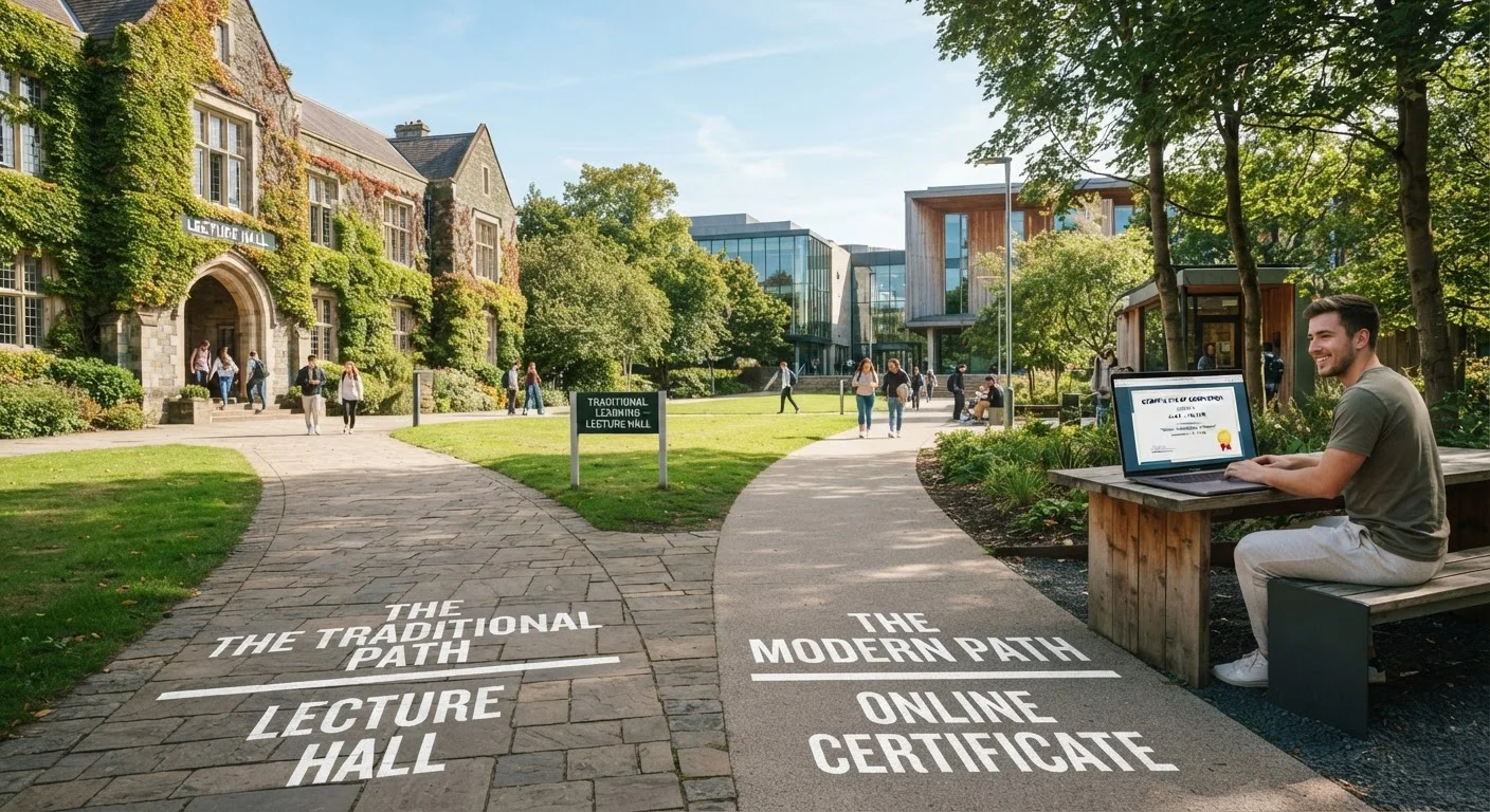 Short Courses vs. Full Degrees: When Less Study Achieves More