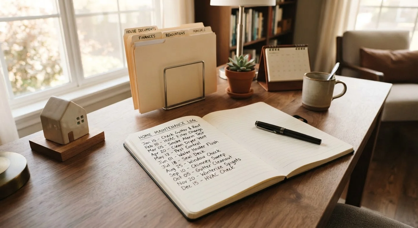 The Case for Keeping a Home Maintenance Log