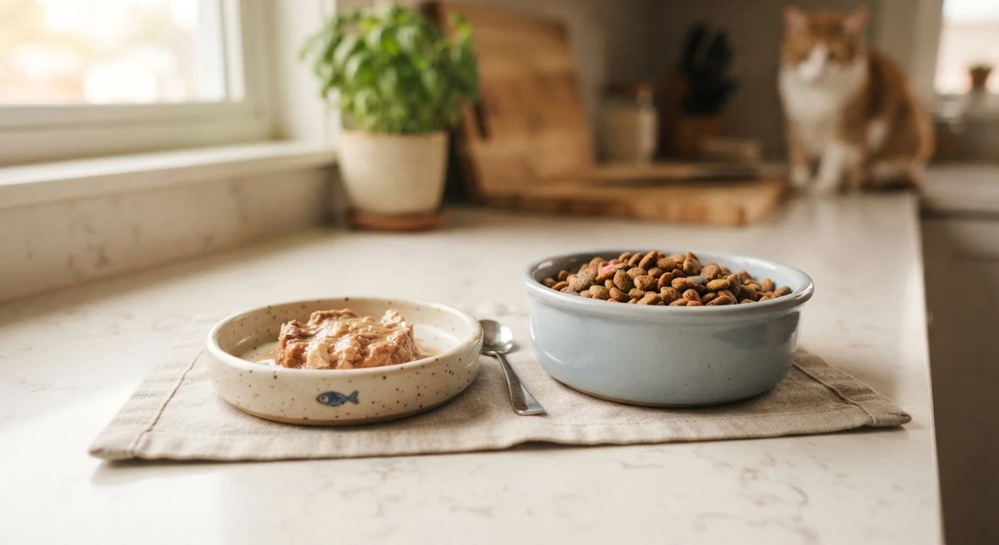 Wet Food, Dry Food, or Both? Understanding Your Cat's Nutritional Needs