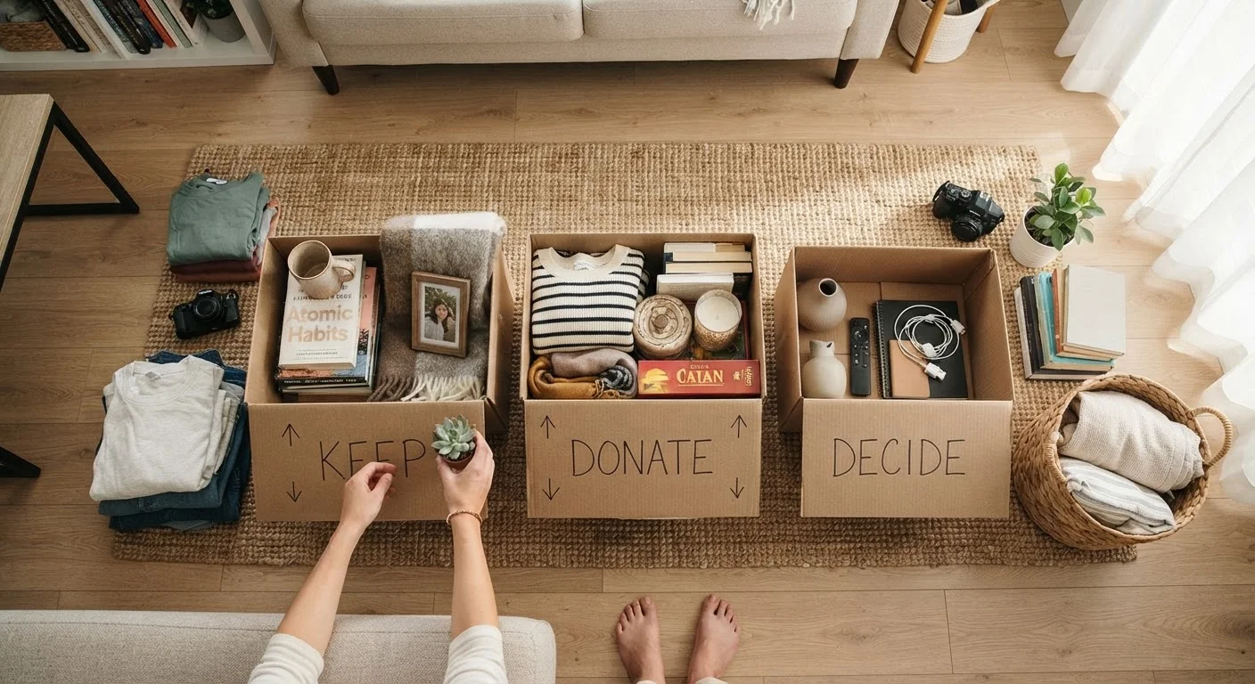 What to Do With Items You're Not Sure About Keeping