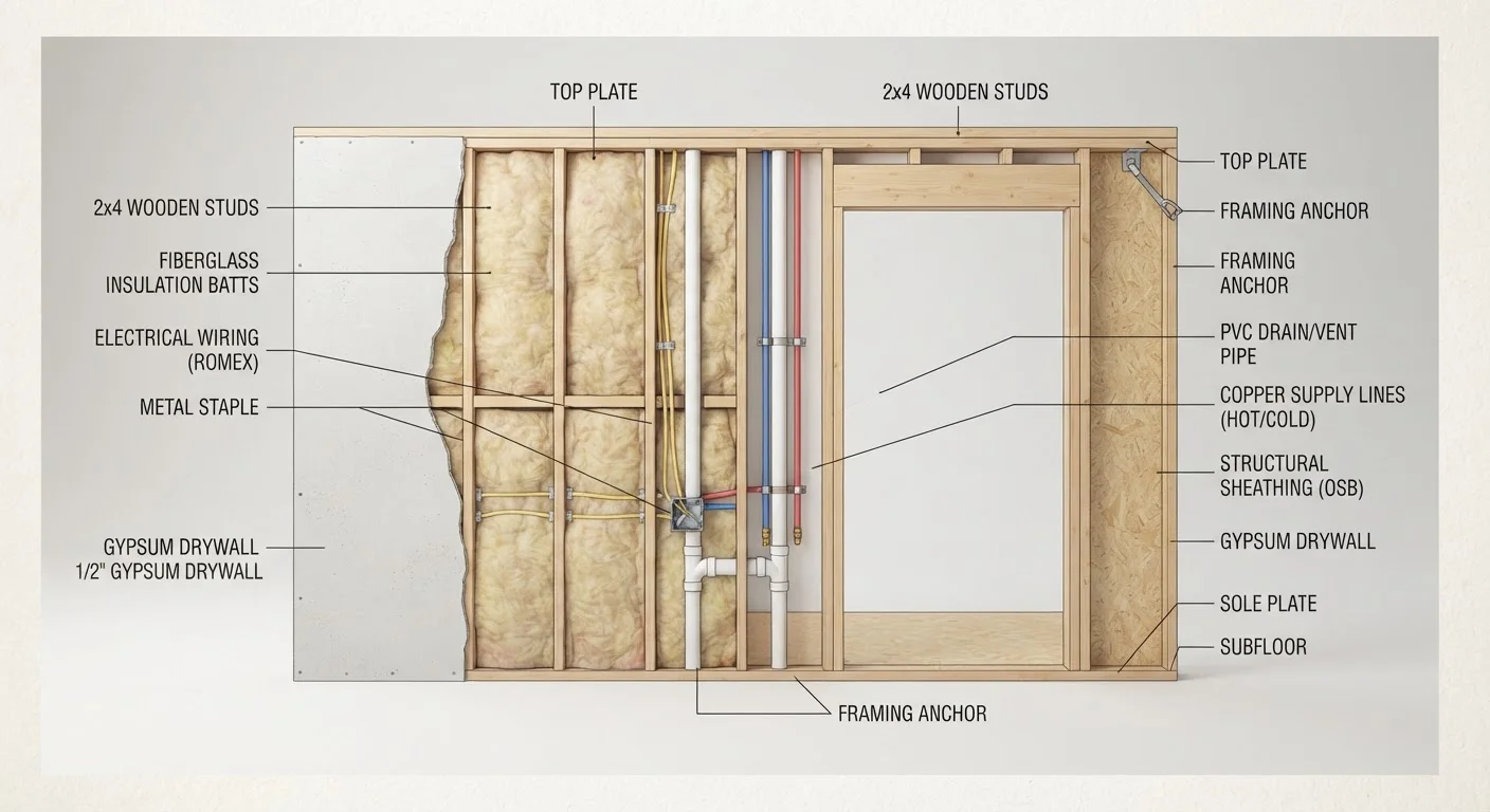 What's Actually Inside Your Walls (And Why It Matters Before You Drill)