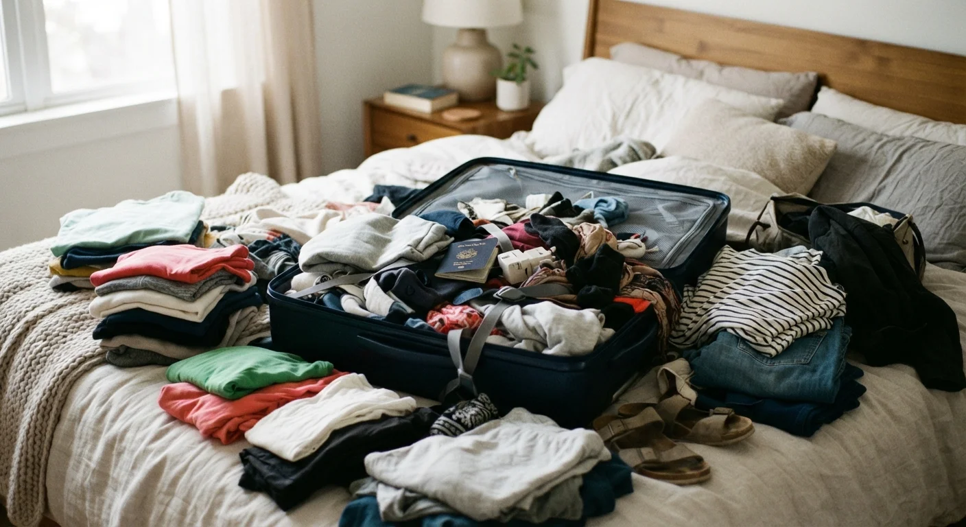 Why First-Time Travellers Overpack (and How to Stop)